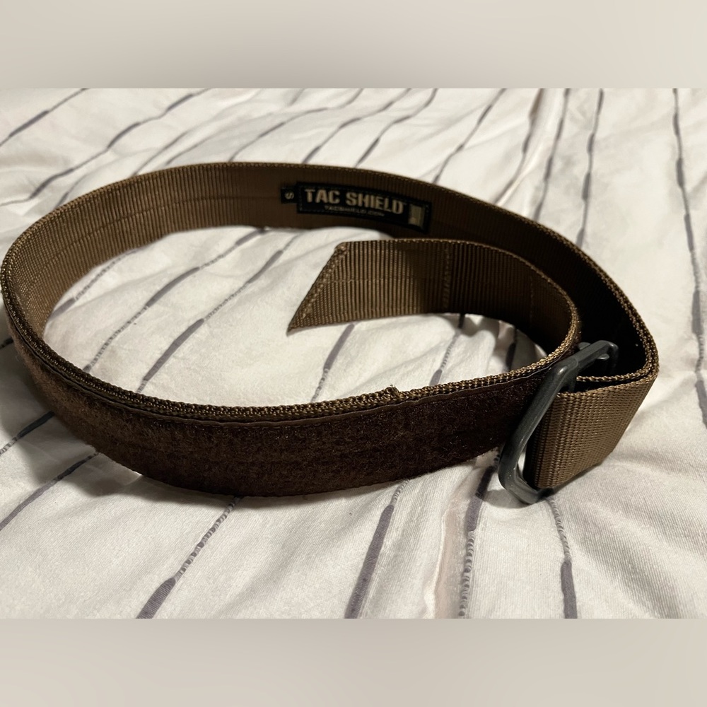 Men’s tac shield rigger belt